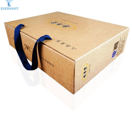 Murah OEM Hardcover Logo Custom Printing Tebal Corrugated Paper China Tea Packing Shipping Boxs