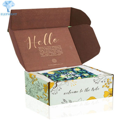 Eco Friendly Glossy Varnishing Custom Corrugated Mailer PDF CDR Tersedia
